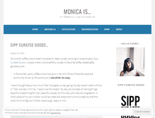 Tablet Screenshot of monicais.com